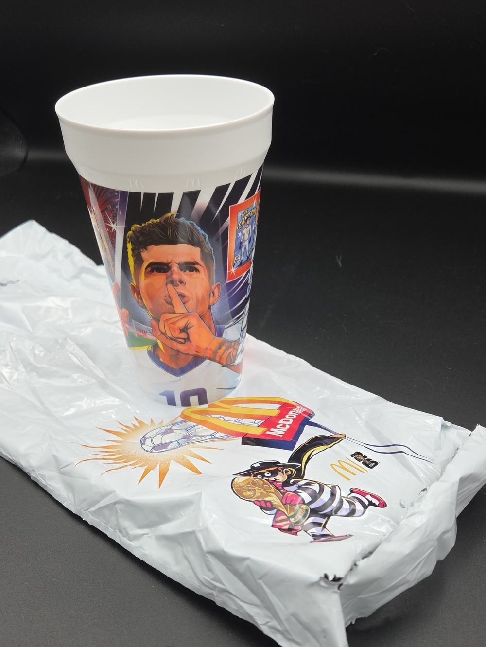 McDonalds 2026 FIFA World Cup Collectible Cup Christian Pulisic